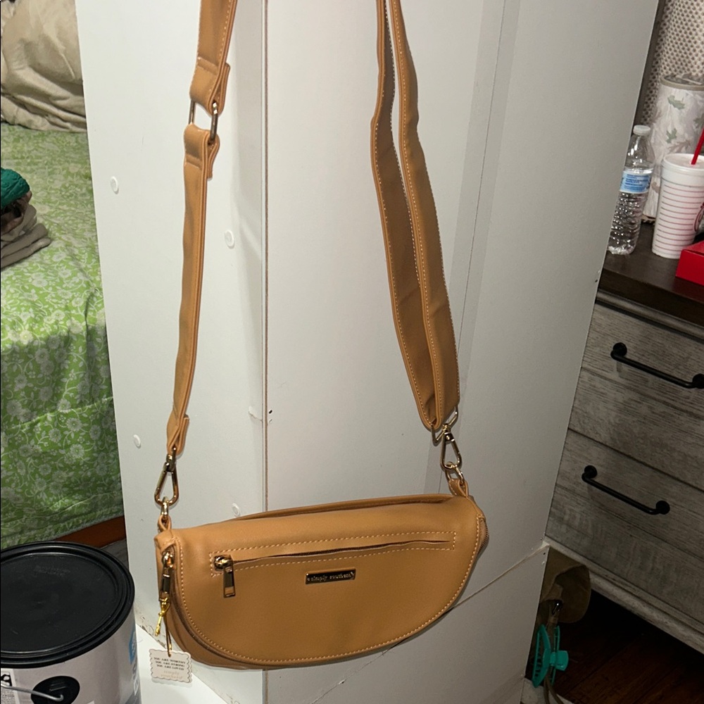Simply Southern Tan Crossbody Bag